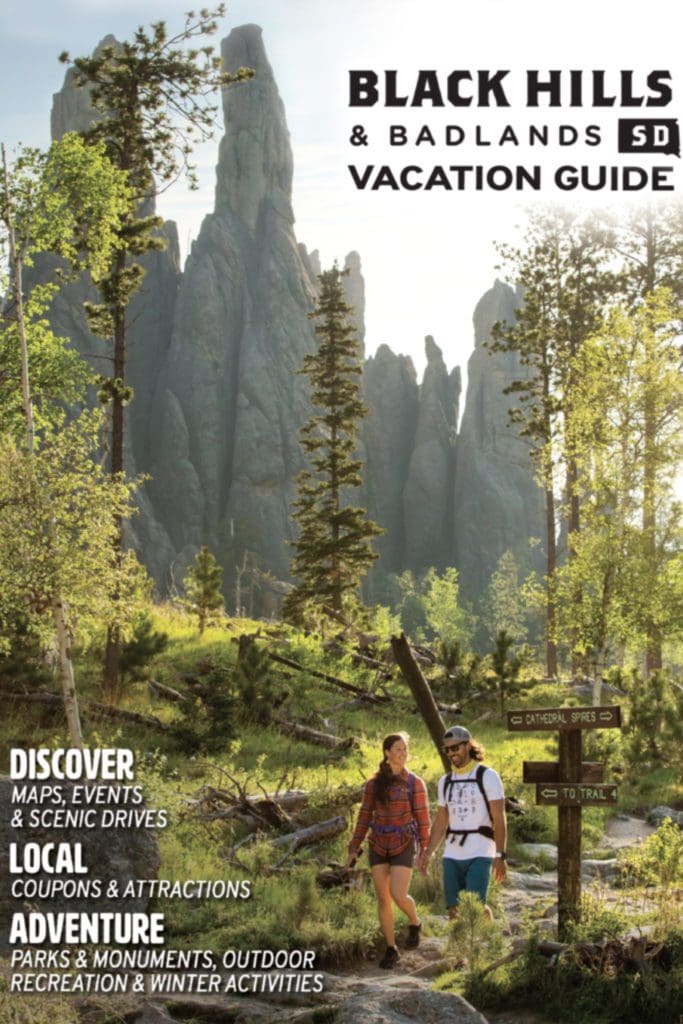 Black Hills & Badlands SD Vacation Guide Magazine Cover