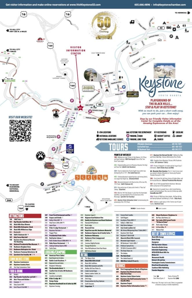 Keystone Visitor Information & Travel Guide