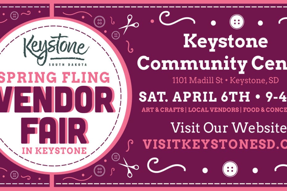 Spring Fling Vendor Flair Keystone Community Center Saturday April 6th 9-4pm